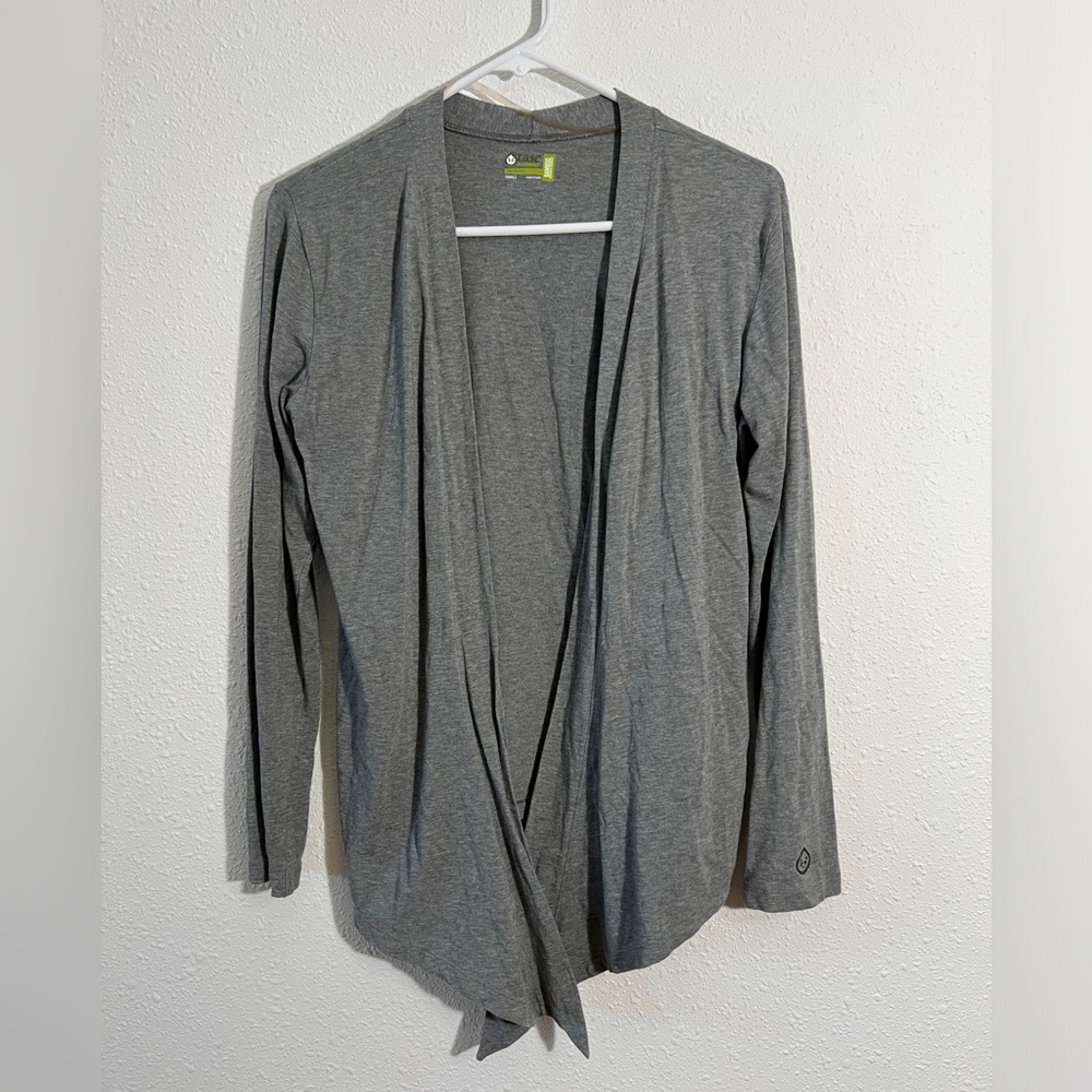 tasc cotton bamboo wrap cardigan